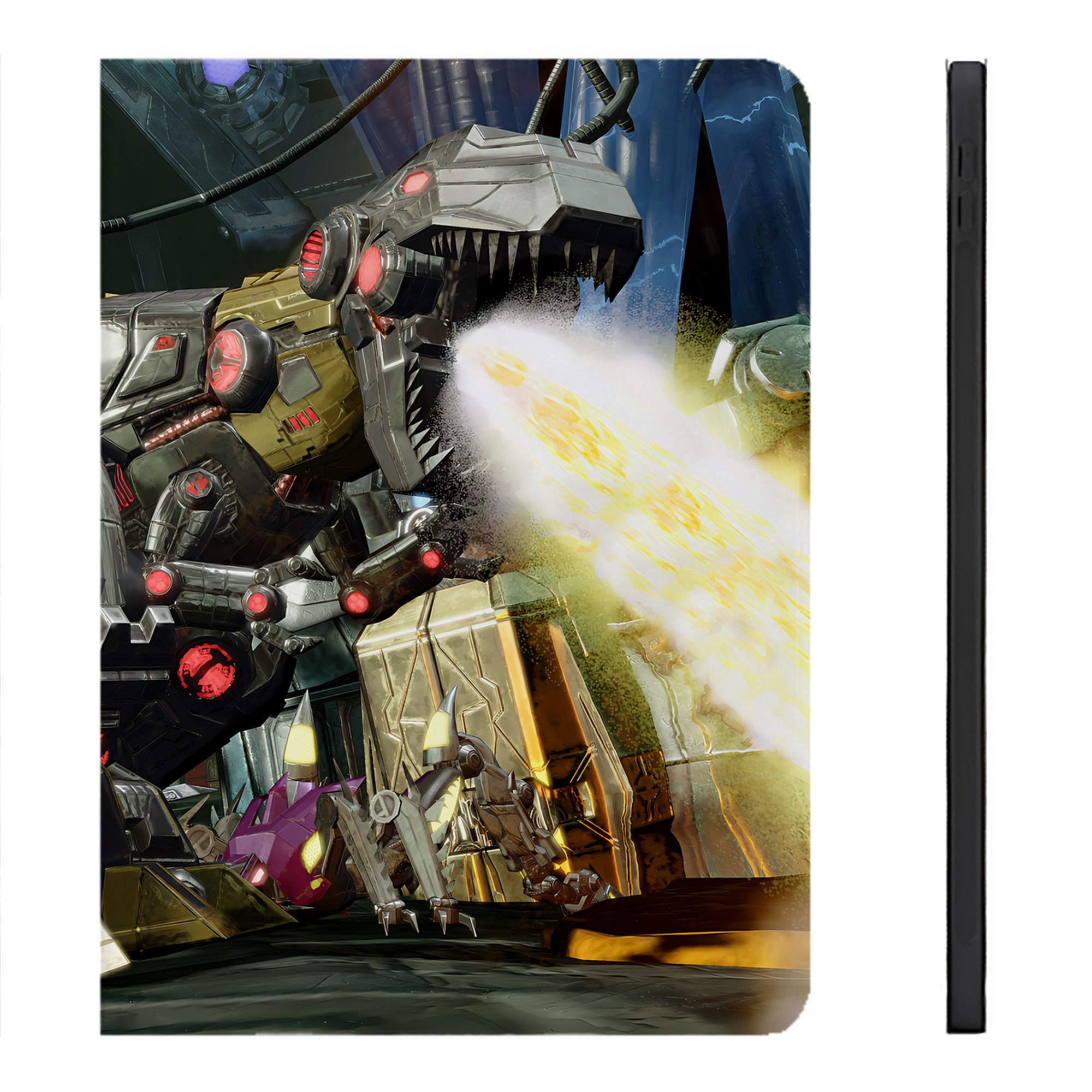 （画像用） Transformers トランスフォーマー IPadケース ペンホルダー付き ブックスタイルデザイン